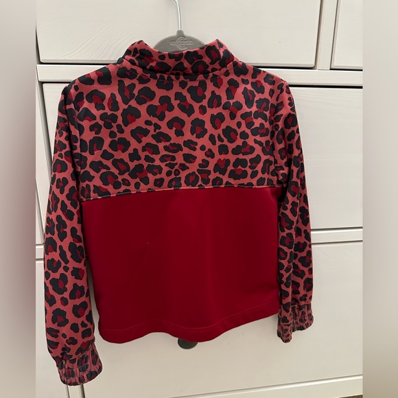 SOLD! Nike red toddler cheetah print track suit - Picture 2 of 5